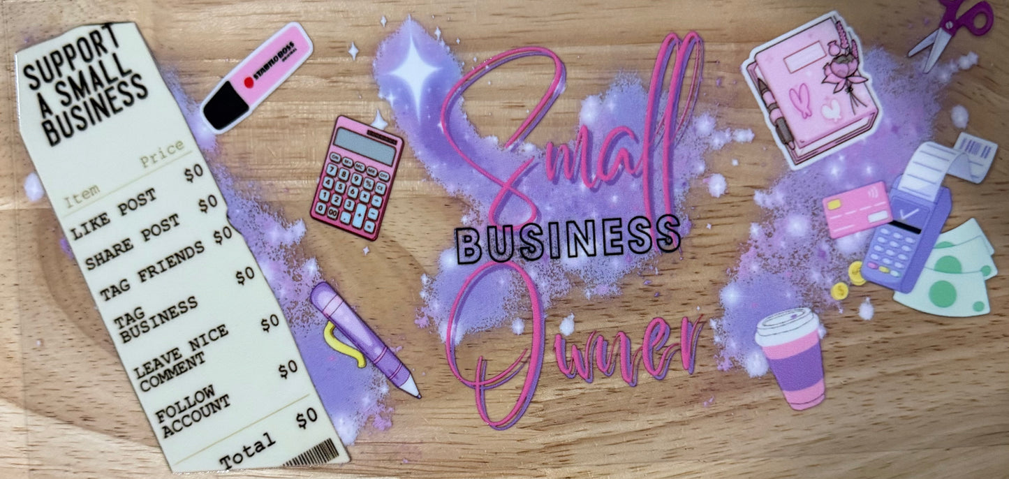 Small Business Owner UVDTF Wrap