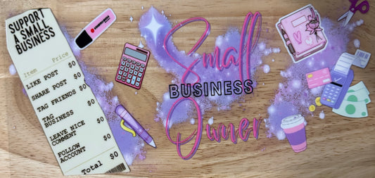 Small Business Owner UVDTF Wrap