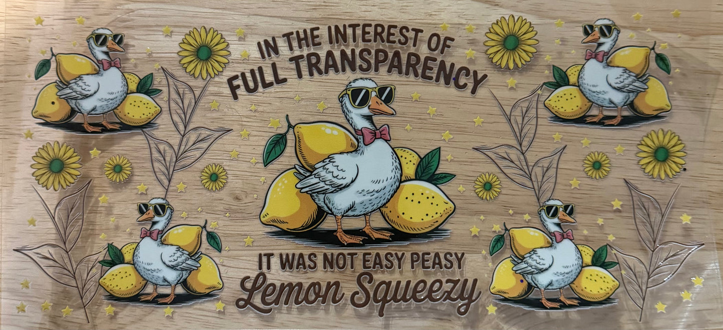 Lemon Squeezy UVDTF Wrap