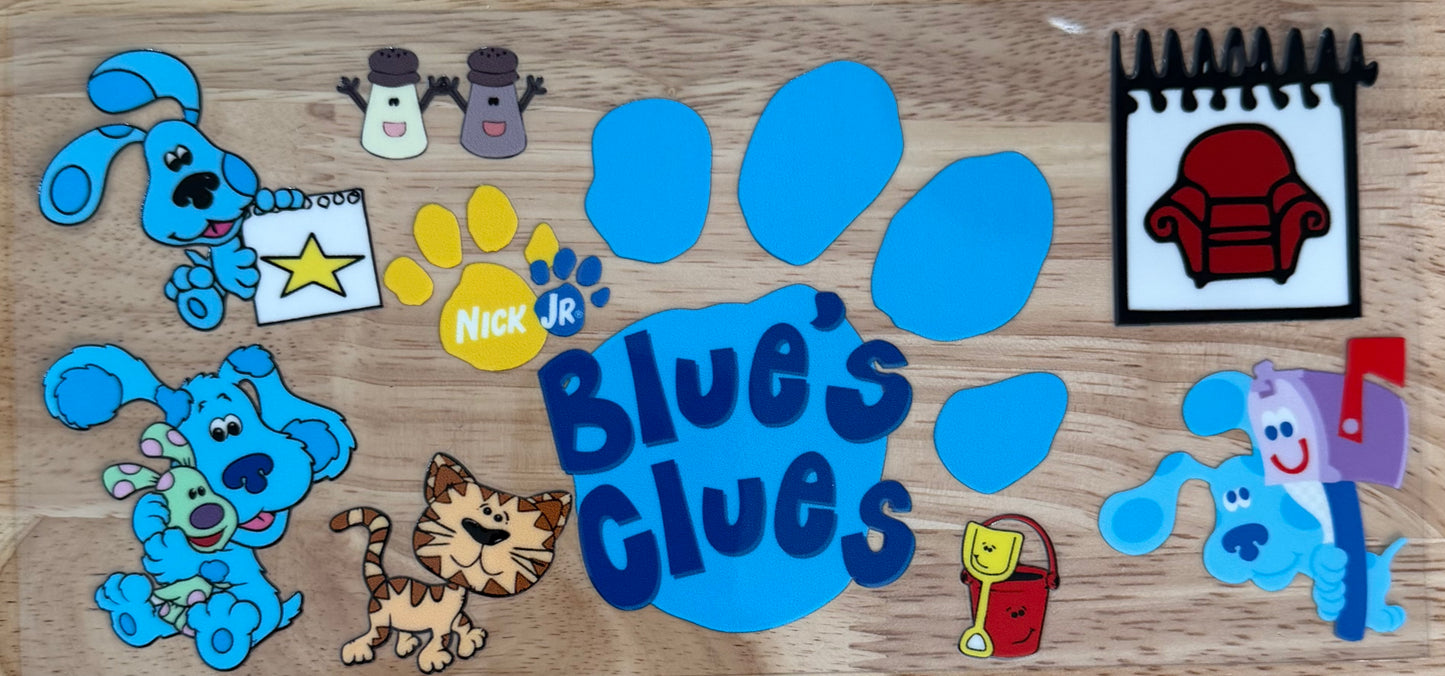 Blue’s Clues UVDTF Wrap