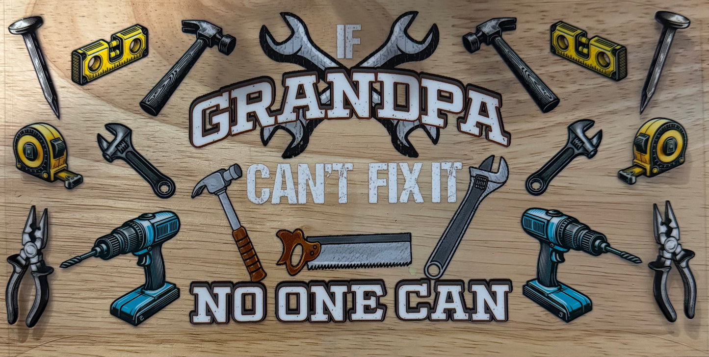 Grandpa UVDTF Wrap