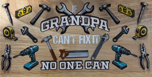 Grandpa UVDTF Wrap