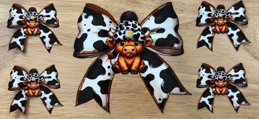 Western Cow UVDTF Wrap