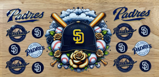 Padres UVDTF Wrap