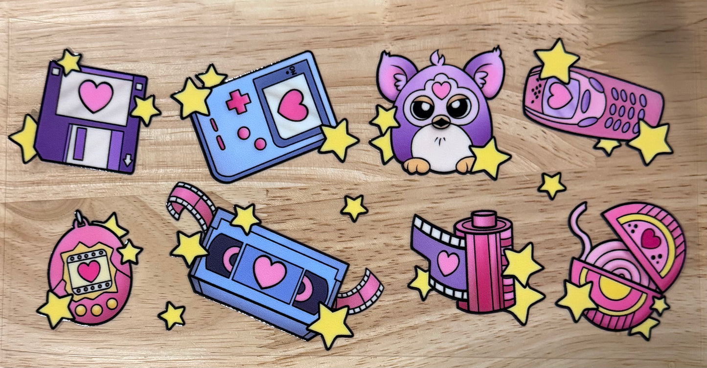 90’s Baby UVDTF Wrap