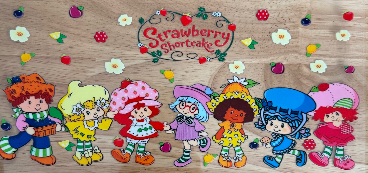 Strawberry Shortcake Friends UVDTF Wrap