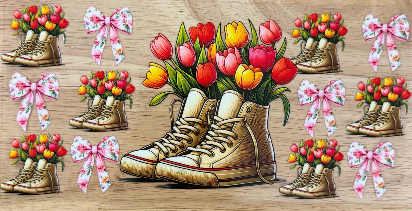 Tulip Sneakers UVDTF Wrap