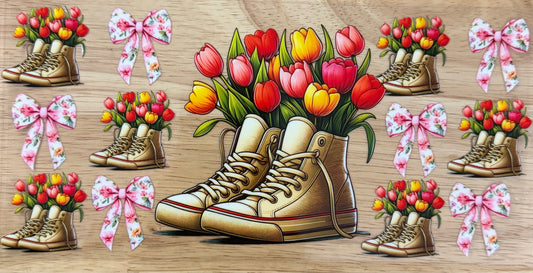 Tulip Sneakers UVDTF Wrap