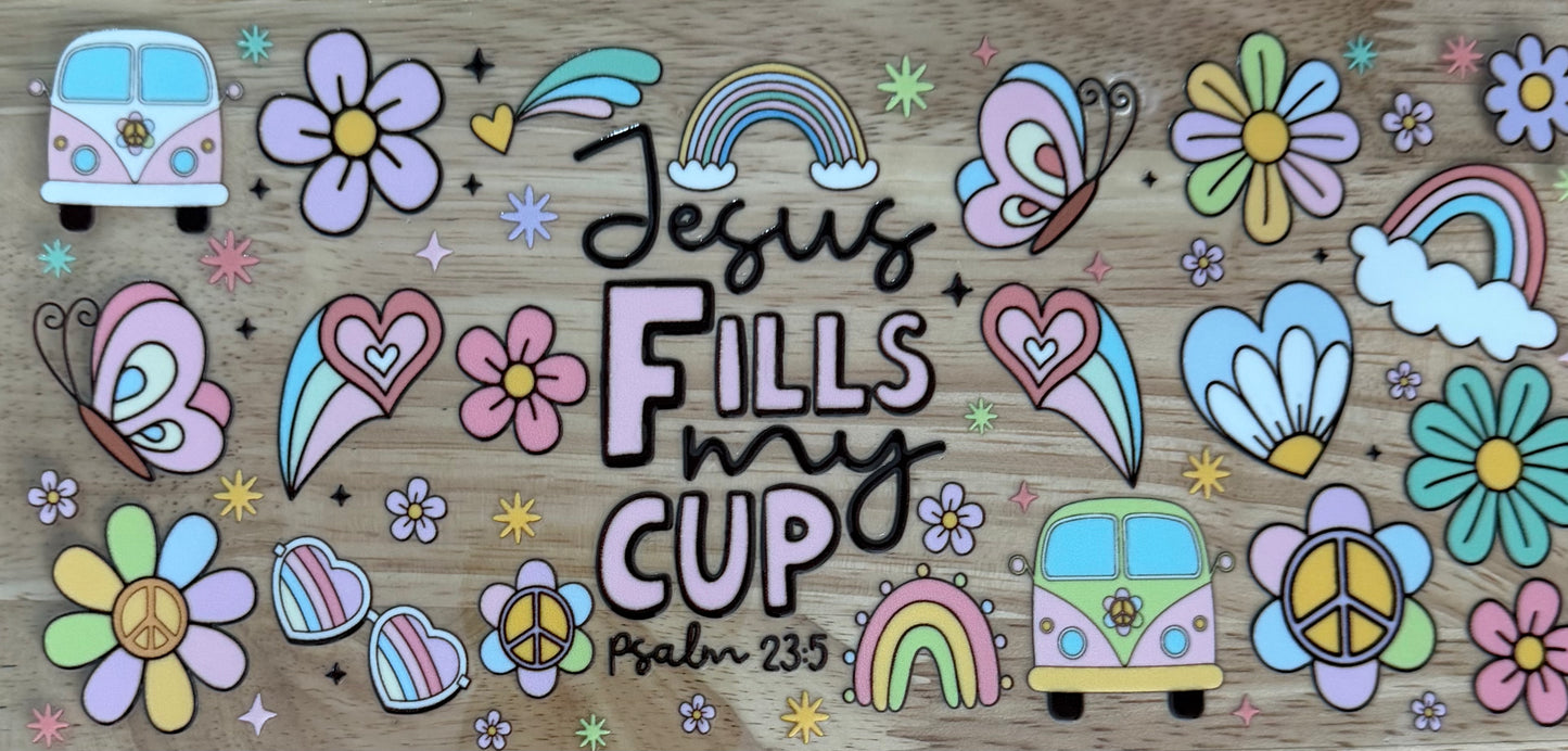 Jesus Fills My Cup UVDTF Wrap