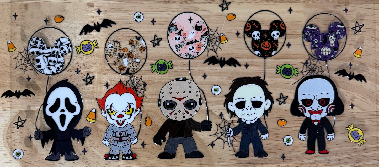 Scary Movies UVDTF Wraps
