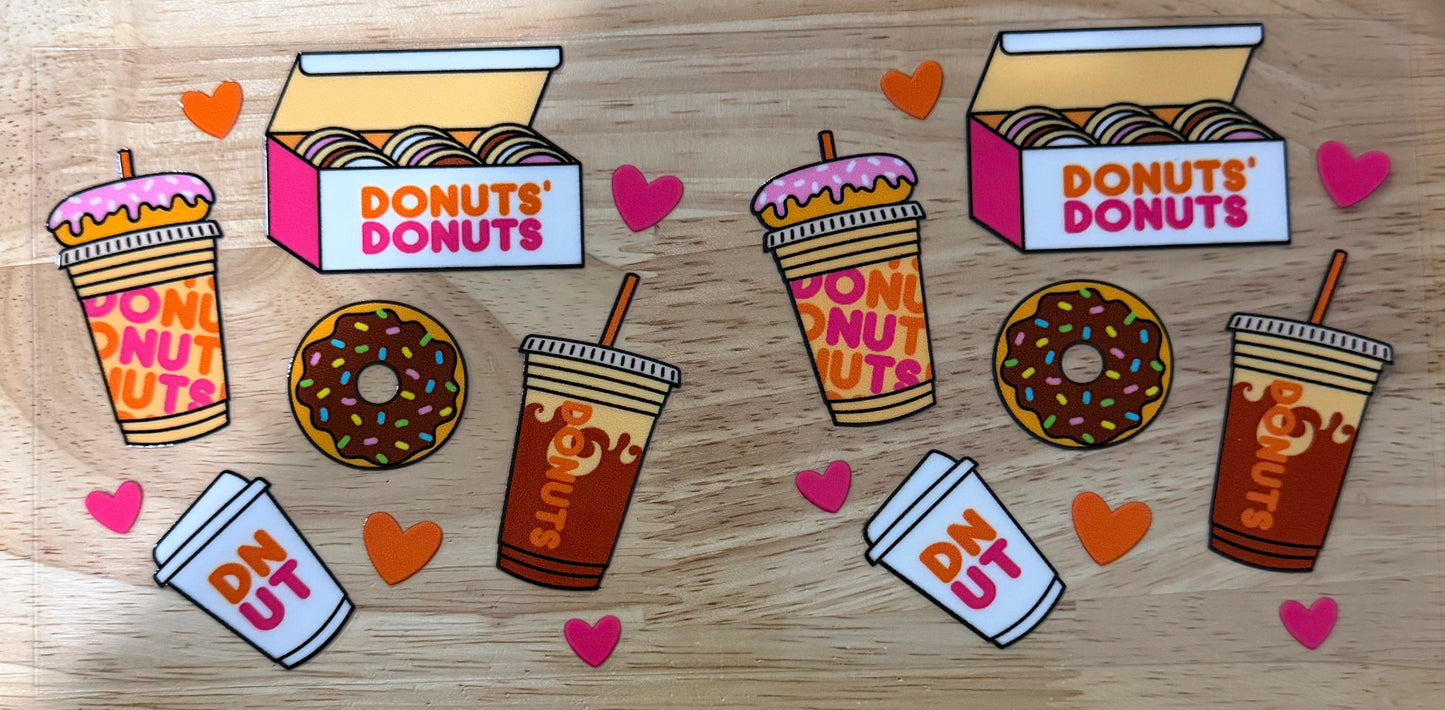 Iced Coffee UVDTF Wrap