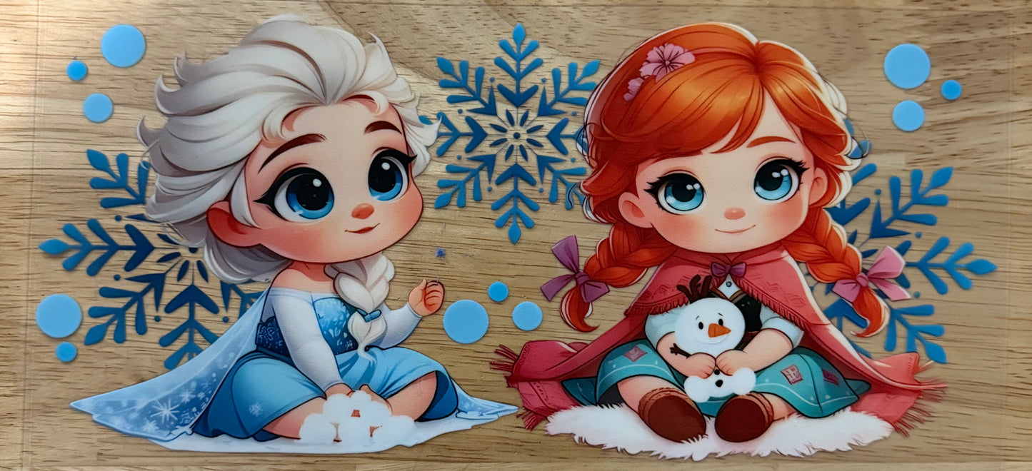 Baby Frozen UVDTF Wrap