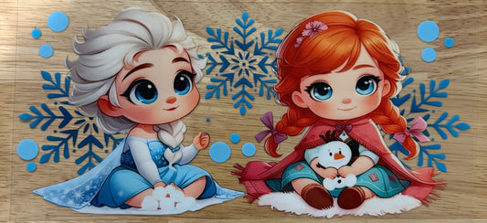 Baby Frozen UVDTF Wrap