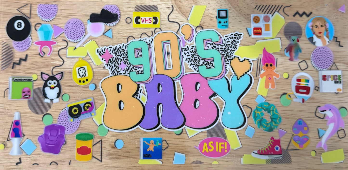 90’s Baby UVDTF Wrap