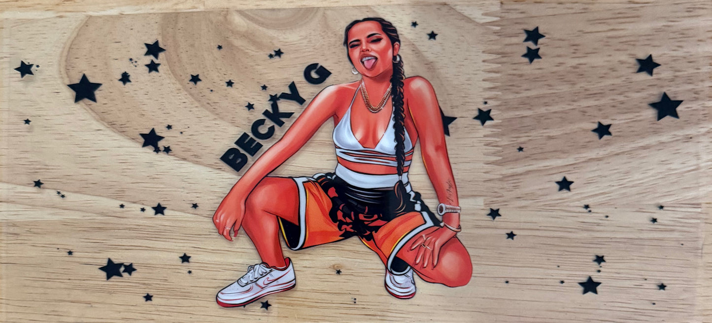 Becky G UVDTF Wrap