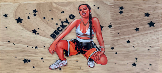 Becky G UVDTF Wrap