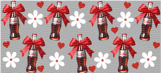 Red Bows & Diet Coke UVDTF Wrap