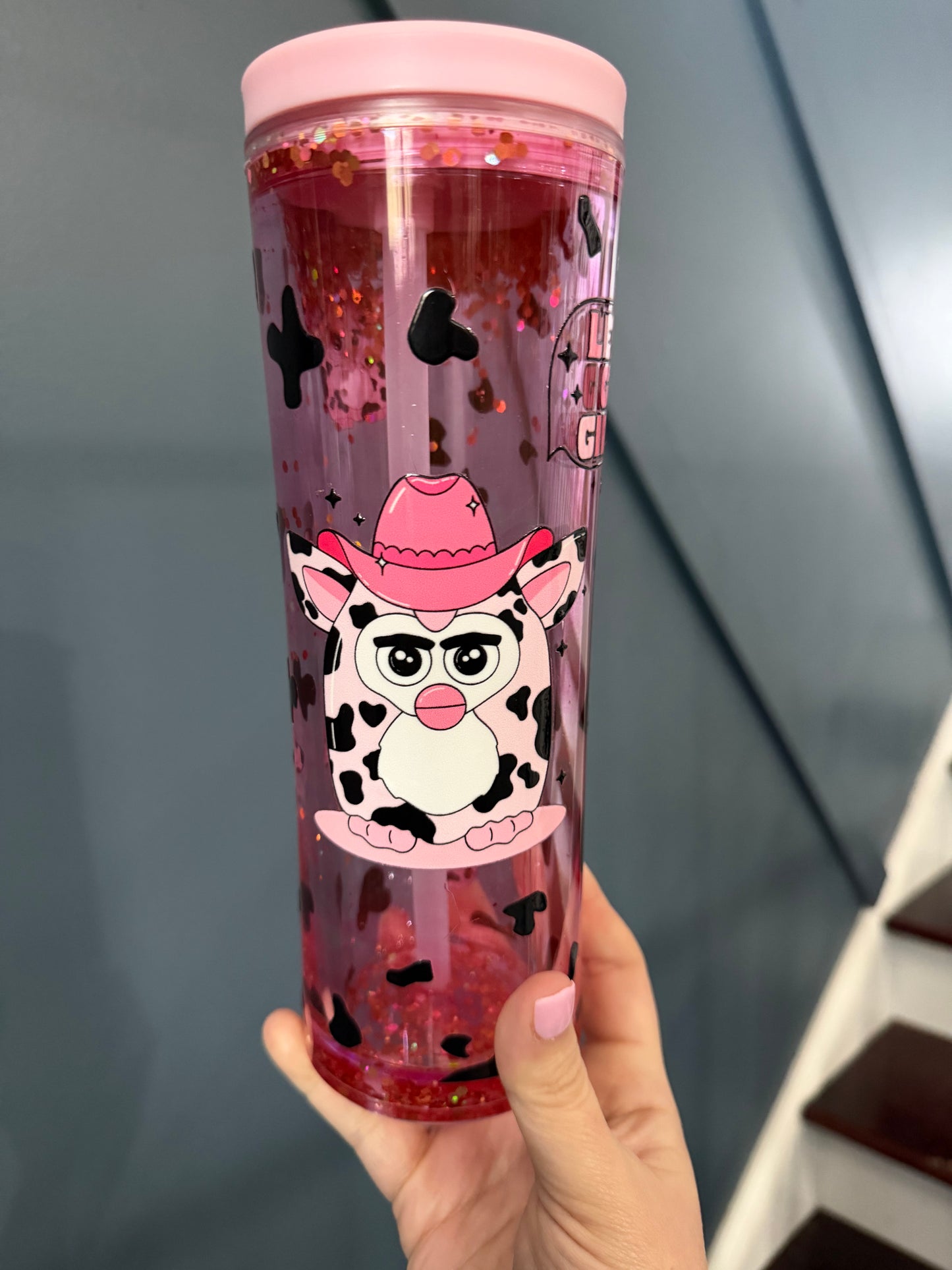 Furbee 20oz Snowglobe Tumbler