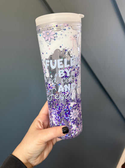 20oz Fueled by Iced Coffee & Jesus