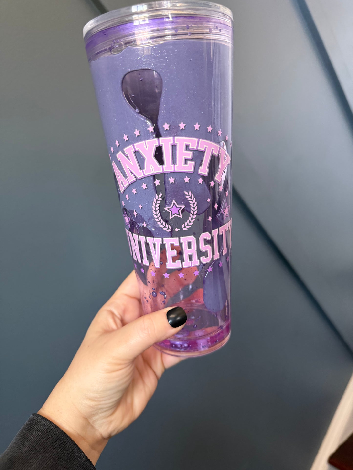 24oz Shimmer Lava / Anxiety University