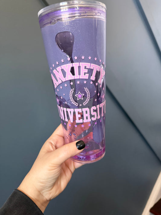 24oz Shimmer Lava / Anxiety University