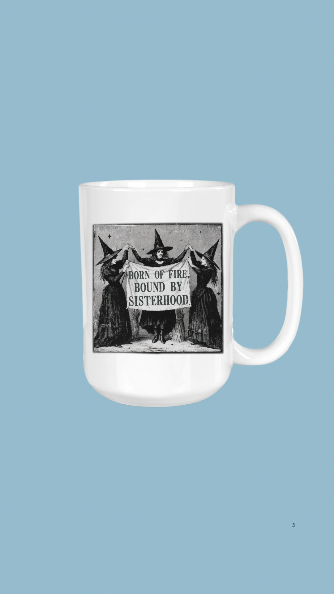 Born of Fire, 15oz Coffee Mug
