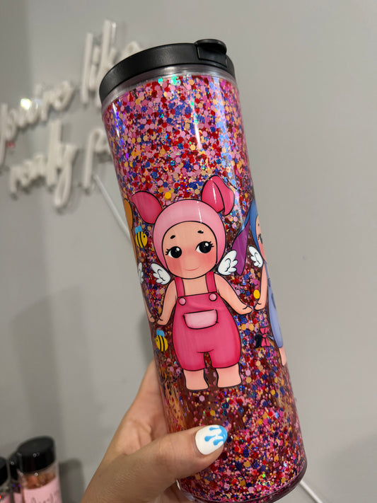 Oopsie Sonny Angel 25oz Glitter Tumbler