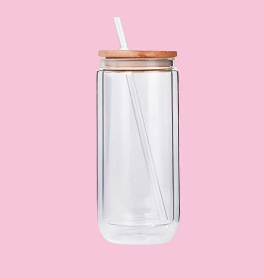 16oz Customized Acrylic Snowglobe Tumbler