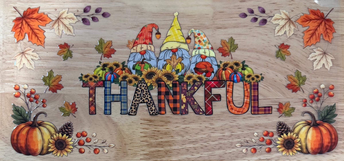 Thankful Gnomes UVDTF Wrap