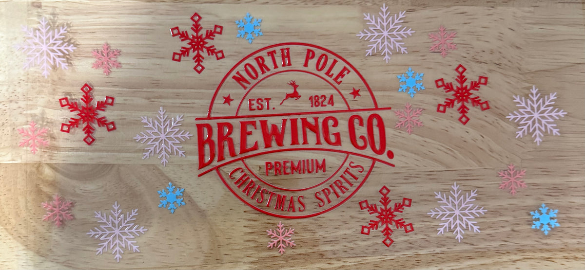 North Pole UVDTF Wrap